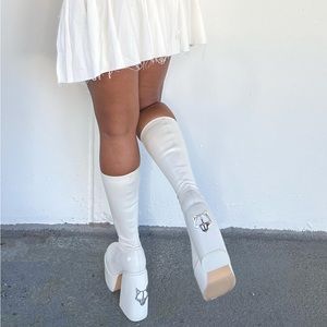 Naked Wolfe Platform Boots